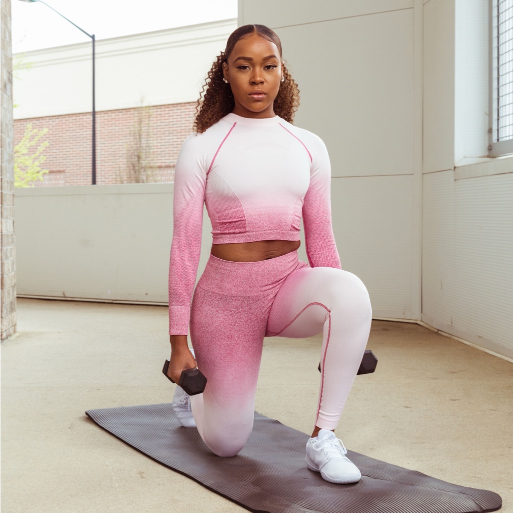 Pink Ombre Women's Leggings
